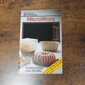 MicroWare Instructions And Recipes - Anchor Ovenware (Paperback)